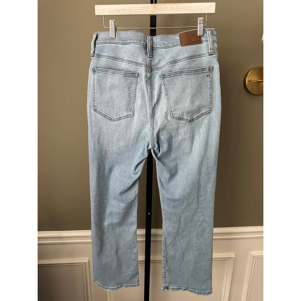 Madewell Cali Denim Boot Cut Jean Button Fly Size 28 - Picture 5 of 8